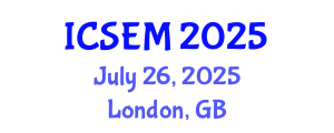 International Conference on Statistics, Econometrics and Mathematics (ICSEM) July 26, 2025 - London, United Kingdom