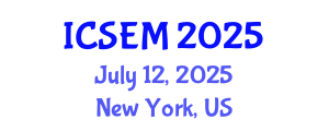 International Conference on Statistics, Econometrics and Mathematics (ICSEM) July 12, 2025 - New York, United States