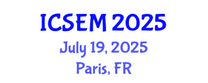 International Conference on Statistics, Econometrics and Mathematics (ICSEM) July 19, 2025 - Paris, France
