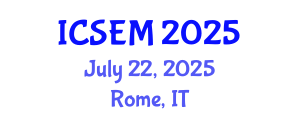 International Conference on Statistics, Econometrics and Mathematics (ICSEM) July 22, 2025 - Rome, Italy