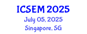 International Conference on Statistics, Econometrics and Mathematics (ICSEM) July 05, 2025 - Singapore, Singapore