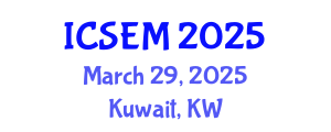 International Conference on Statistics, Econometrics and Mathematics (ICSEM) March 29, 2025 - Kuwait, Kuwait