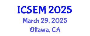 International Conference on Statistics, Econometrics and Mathematics (ICSEM) March 29, 2025 - Ottawa, Canada