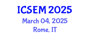 International Conference on Statistics, Econometrics and Mathematics (ICSEM) March 04, 2025 - Rome, Italy