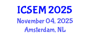 International Conference on Statistics, Econometrics and Mathematics (ICSEM) November 04, 2025 - Amsterdam, Netherlands