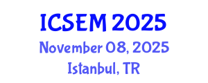 International Conference on Statistics, Econometrics and Mathematics (ICSEM) November 08, 2025 - Istanbul, Turkey