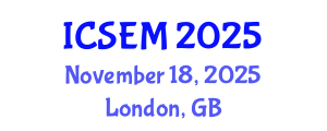 International Conference on Statistics, Econometrics and Mathematics (ICSEM) November 18, 2025 - London, United Kingdom