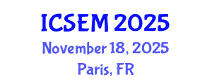International Conference on Statistics, Econometrics and Mathematics (ICSEM) November 18, 2025 - Paris, France