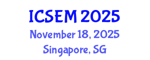 International Conference on Statistics, Econometrics and Mathematics (ICSEM) November 18, 2025 - Singapore, Singapore