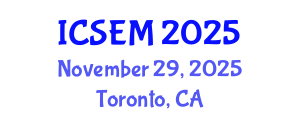 International Conference on Statistics, Econometrics and Mathematics (ICSEM) November 29, 2025 - Toronto, Canada