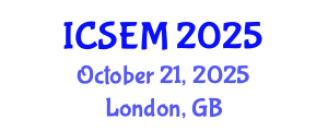 International Conference on Statistics, Econometrics and Mathematics (ICSEM) October 21, 2025 - London, United Kingdom