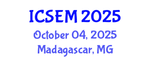International Conference on Statistics, Econometrics and Mathematics (ICSEM) October 04, 2025 - Madagascar, Madagascar