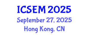 International Conference on Statistics, Econometrics and Mathematics (ICSEM) September 27, 2025 - Hong Kong, China