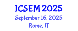 International Conference on Statistics, Econometrics and Mathematics (ICSEM) September 16, 2025 - Rome, Italy