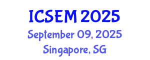 International Conference on Statistics, Econometrics and Mathematics (ICSEM) September 09, 2025 - Singapore, Singapore