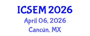 International Conference on Statistics, Econometrics and Mathematics (ICSEM) April 06, 2026 - Cancún, Mexico
