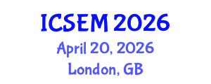 International Conference on Statistics, Econometrics and Mathematics (ICSEM) April 20, 2026 - London, United Kingdom