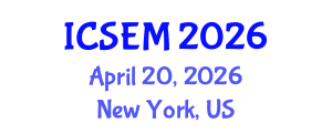 International Conference on Statistics, Econometrics and Mathematics (ICSEM) April 20, 2026 - New York, United States International Conference on Statistics, Econometrics and Mathematics (ICSEM) April 20, 2026 - New York, United States