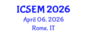 International Conference on Statistics, Econometrics and Mathematics (ICSEM) April 06, 2026 - Rome, Italy International Conference on Statistics, Econometrics and Mathematics (ICSEM) April 06, 2026 - Rome, Italy