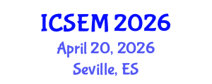 International Conference on Statistics, Econometrics and Mathematics (ICSEM) April 20, 2026 - Seville, Spain International Conference on Statistics, Econometrics and Mathematics (ICSEM) April 20, 2026 - Seville, Spain