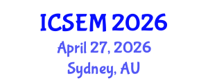 International Conference on Statistics, Econometrics and Mathematics (ICSEM) April 27, 2026 - Sydney, Australia International Conference on Statistics, Econometrics and Mathematics (ICSEM) April 27, 2026 - Sydney, Australia