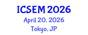 International Conference on Statistics, Econometrics and Mathematics (ICSEM) April 20, 2026 - Tokyo, Japan International Conference on Statistics, Econometrics and Mathematics (ICSEM) April 20, 2026 - Tokyo, Japan