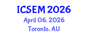 International Conference on Statistics, Econometrics and Mathematics (ICSEM) April 06, 2026 - Toronto, Australia International Conference on Statistics, Econometrics and Mathematics (ICSEM) April 06, 2026 - Toronto, Australia