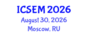 International Conference on Statistics, Econometrics and Mathematics (ICSEM) August 30, 2026 - Moscow, Russia International Conference on Statistics, Econometrics and Mathematics (ICSEM) August 30, 2026 - Moscow, Russia