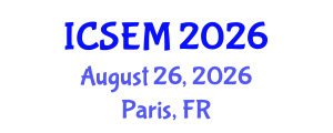 International Conference on Statistics, Econometrics and Mathematics (ICSEM) August 26, 2026 - Paris, France International Conference on Statistics, Econometrics and Mathematics (ICSEM) August 26, 2026 - Paris, France