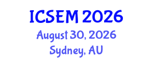 International Conference on Statistics, Econometrics and Mathematics (ICSEM) August 30, 2026 - Sydney, Australia International Conference on Statistics, Econometrics and Mathematics (ICSEM) August 30, 2026 - Sydney, Australia