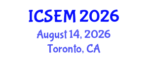 International Conference on Statistics, Econometrics and Mathematics (ICSEM) August 14, 2026 - Toronto, Canada International Conference on Statistics, Econometrics and Mathematics (ICSEM) August 14, 2026 - Toronto, Canada