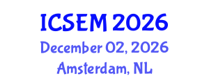 International Conference on Statistics, Econometrics and Mathematics (ICSEM) December 02, 2026 - Amsterdam, Netherlands