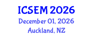 International Conference on Statistics, Econometrics and Mathematics (ICSEM) December 01, 2026 - Auckland, New Zealand International Conference on Statistics, Econometrics and Mathematics (ICSEM) December 01, 2026 - Auckland, New Zealand