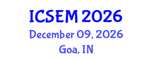 International Conference on Statistics, Econometrics and Mathematics (ICSEM) December 09, 2026 - Goa, India International Conference on Statistics, Econometrics and Mathematics (ICSEM) December 09, 2026 - Goa, India