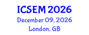 International Conference on Statistics, Econometrics and Mathematics (ICSEM) December 09, 2026 - London, United Kingdom