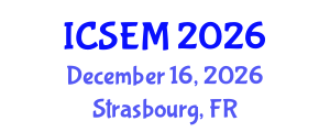 International Conference on Statistics, Econometrics and Mathematics (ICSEM) December 16, 2026 - Strasbourg, France