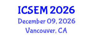 International Conference on Statistics, Econometrics and Mathematics (ICSEM) December 09, 2026 - Vancouver, Canada
