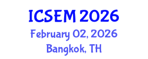 International Conference on Statistics, Econometrics and Mathematics (ICSEM) February 02, 2026 - Bangkok, Thailand International Conference on Statistics, Econometrics and Mathematics (ICSEM) February 02, 2026 - Bangkok, Thailand