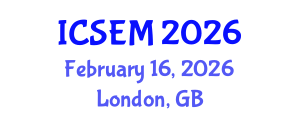 International Conference on Statistics, Econometrics and Mathematics (ICSEM) February 16, 2026 - London, United Kingdom