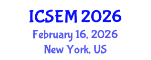 International Conference on Statistics, Econometrics and Mathematics (ICSEM) February 16, 2026 - New York, United States International Conference on Statistics, Econometrics and Mathematics (ICSEM) February 16, 2026 - New York, United States