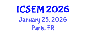 International Conference on Statistics, Econometrics and Mathematics (ICSEM) January 25, 2026 - Paris, France