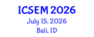 International Conference on Statistics, Econometrics and Mathematics (ICSEM) July 15, 2026 - Bali, Indonesia International Conference on Statistics, Econometrics and Mathematics (ICSEM) July 15, 2026 - Bali, Indonesia