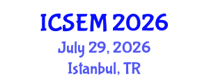 International Conference on Statistics, Econometrics and Mathematics (ICSEM) July 29, 2026 - Istanbul, Turkey