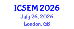 International Conference on Statistics, Econometrics and Mathematics (ICSEM) July 26, 2026 - London, United Kingdom International Conference on Statistics, Econometrics and Mathematics (ICSEM) July 26, 2026 - London, United Kingdom