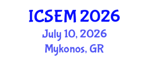 International Conference on Statistics, Econometrics and Mathematics (ICSEM) July 10, 2026 - Mykonos, Greece