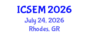International Conference on Statistics, Econometrics and Mathematics (ICSEM) July 24, 2026 - Rhodes, Greece International Conference on Statistics, Econometrics and Mathematics (ICSEM) July 24, 2026 - Rhodes, Greece