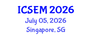 International Conference on Statistics, Econometrics and Mathematics (ICSEM) July 05, 2026 - Singapore, Singapore