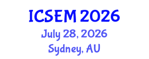 International Conference on Statistics, Econometrics and Mathematics (ICSEM) July 28, 2026 - Sydney, Australia International Conference on Statistics, Econometrics and Mathematics (ICSEM) July 28, 2026 - Sydney, Australia