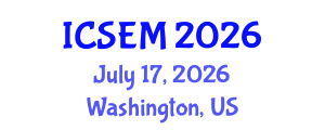 International Conference on Statistics, Econometrics and Mathematics (ICSEM) July 17, 2026 - Washington, United States International Conference on Statistics, Econometrics and Mathematics (ICSEM) July 17, 2026 - Washington, United States