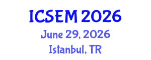 International Conference on Statistics, Econometrics and Mathematics (ICSEM) June 29, 2026 - Istanbul, Turkey International Conference on Statistics, Econometrics and Mathematics (ICSEM) June 29, 2026 - Istanbul, Turkey